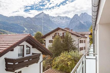 3-Zi.-Wohnung mit Alpenpanorama & Südost-Balkon - Garmisch-Partenkirchen Breitenau