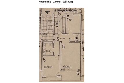 3-Zimmer EG-Wohnung in Stuttgart-Stammheim