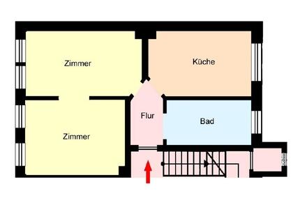 Ideale Singlewohnung in der Flurstraße - Flensburg Altstadt