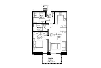 Einziehen und wohlfühlen! - 765,00&nbsp;EUR Kaltmiete, ca.&nbsp; 59,55&nbsp;m&sup2; in Bad Bentheim (PLZ: 48455)