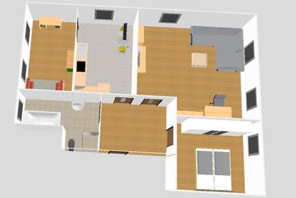 3-Zimmer-Wohnung • 90 m² • Erstbezug nach Sanierung • Innenhof - Großenhain