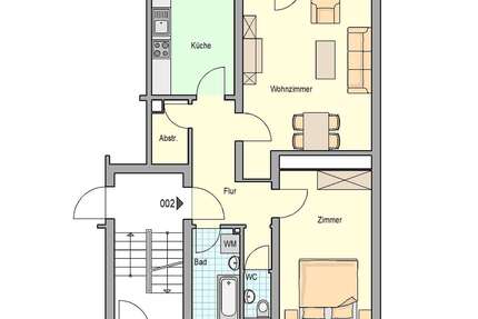 Wohnung zum Mieten in Feucht 502,41 € 61.27 m²