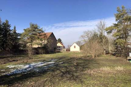 Könnern OT Hohenedlau: 1.983 qm Naturbaugrundstück für 1 bis 2 Häuser, baureif - Könnern-Hohenedlau