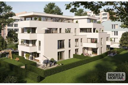 Drei-Zimmer Wohnung im 2.OG und großer Terrasse - Augsburg Innenstadt