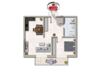 Wohnung zum Kaufen in Klein-Winternheim 356.900,00 € 65.93 m²