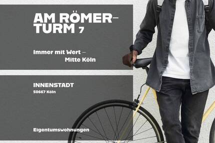 Urban Living am Römerturm – charmante 2-Zimmer-Wohnung! WE 1 - Köln Altstadt-Nord