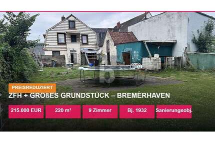 Haus zum Kaufen in Bremerhaven 199.000,00 € 220 m²