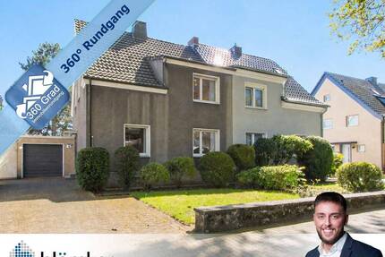 Blömker! Sonniges Ein-Zweifamilienhaus in Bestlage von GE-Buer mit Garten, Garage und Terrasse! - Gelsenkirchen / Buer