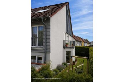 Reihenendhaus mit 136 m² Wohnfläche, Südterrasse - Ottendorf-Okrilla