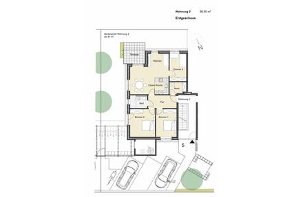 Neubauwohnung Erdgeschoss - 821,00&nbsp;EUR Kaltmiete, ca.&nbsp; 95,50&nbsp;m&sup2; in Ostbevern (PLZ: 48346)
