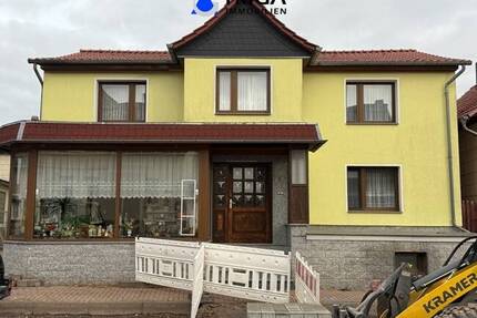 Für die große Familie! Mit großer Garage, Nebengelass und schönem Garten! - Bleicherode Wolkramshausen