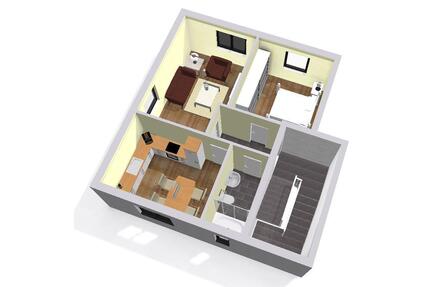 TOP sanierte 2-Zimmer-EG-Wohnung in Schwerte optional mit DG Whg.