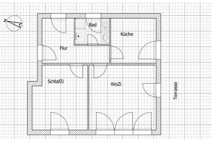 2-Zimmer-Wohnung ca. 55 qm von privat - Tauberbischofsheim