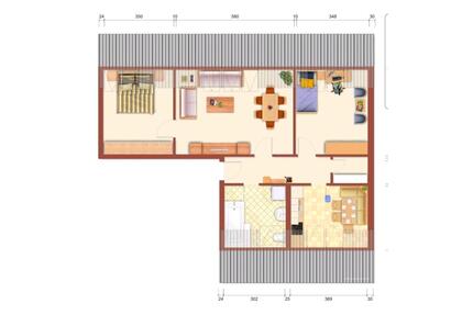 3-Raum-Wohnung in 09212 Limbach-Oberfrohna - Burgstädt