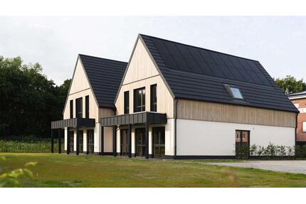 Neubau! Nachhaltig und exklusiv wohnen mit Wow-Effekt und Solarstrom - Geestland