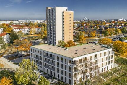 Neubau-Erstbezug! Barrierefrei und modern wohnen mit EBK und großer Dachterrasse! - Cottbus Sachsendorf