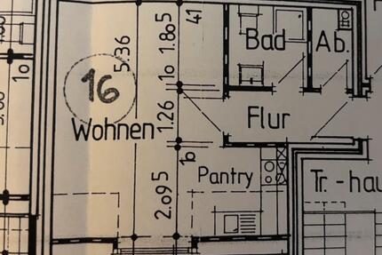 gemütliche 1-Zimmer-Dachgeschosswohnung - Alveslohe