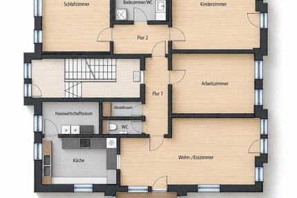 Schöne, helle und ruhige 4,5 Zimmer Wohnung - Kümmersbruck