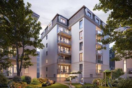 4-Raum-Wohnung in KfW40-Neubauprojekt in der Südvorstadt mit Balkon und Bad mit Wanne & Dusche - Leipzig