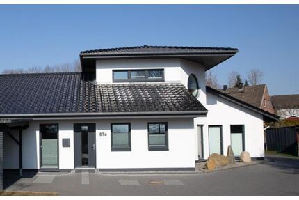 möblierte Doppelhaushälfte mit Garten und Sauna - Meldorf