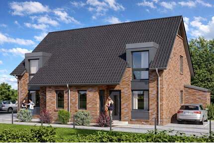 Hochwertige 3-Zimmer-Terrassenwohnung in KfW 55 Bauweise - Adendorf