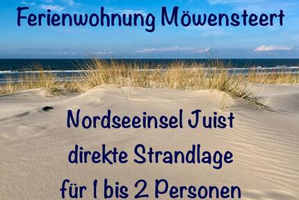 direkte Strandlage, Ferienwohnung FREI, 1-2 Pers., Juist Nordsee