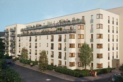Großzügige 2-Zimmer-Wohnung mit EBK, 2 Terrassen und Stellplatz in der Neustadt - Mainz