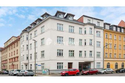 Vielseitige Erdgeschossimmobilie mit Balkon und zwei Zugängen in gefragter Lage von Leipzig