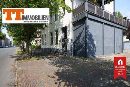 TT bietet an: Zwischen Hafenromantik und Strandgefühl - Stilvolle Eigentumswohnung mit viel Platz, Altbaucharme und Garage in der begehrten Südstadt! - Wilhelmshaven-Innenstadt