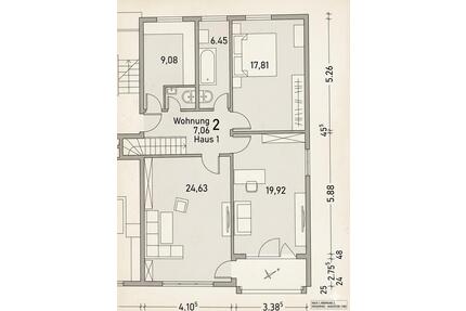 4-Zimmer Wohnung mit Balkon und EBK - Hildesheim Himmelsthür