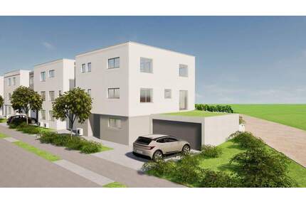 MUSTERHAUS SAMSTAGS GEÖFFNET - Eckhaus in unverbaubarer Feldrandlage mit Doppelgarage - Gärtringen Rohrau