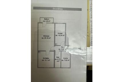 3-Raum Wohnung in Greifswald - 1.050,00&nbsp;EUR Kaltmiete, ca.&nbsp; 59,00&nbsp;m&sup2; in Greifswald (PLZ: 17489)