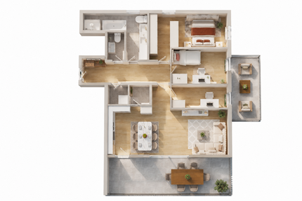 Wohnung zum Kaufen in Scheyern 649.000,00 € 112.94 m²