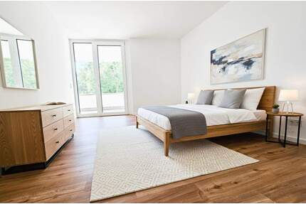 Neubaukomfort im Erstbezug: Helle 3-Zimmerwohnung mit zwei Balkonen, EBK und Tiefgaragenstellplatz - Frankfurt am Main Höchst