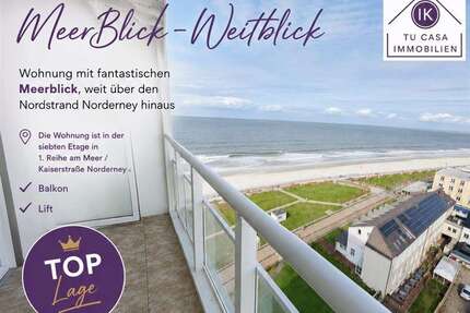 Wohnung zum Kaufen in Norderney 720.000,00 € 43 m²