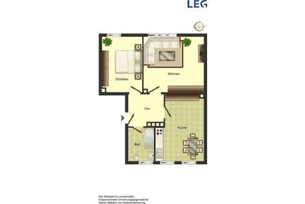 Wohnung zum Mieten in Münster 714,00 € 62.43 m²