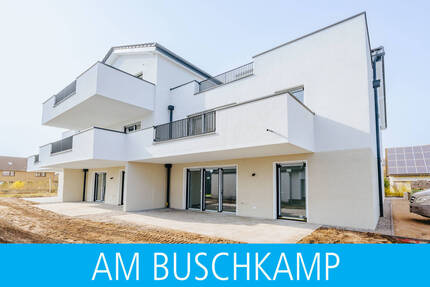 Neubau-Eigentumswohnung nach KfW-40-QNG-Standard mit Terrasse und Garten - Schloß Holte-Stukenbrock