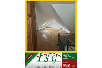 TOP 2-Raum Maisonette-Wohnung im Zentrum - AB SOFORT - Parkett - DG - Mittweida