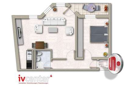 Wohnung zum Kaufen in Saarlouis 129.000,00 € 52.7 m²