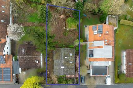 AIGNER - bauen, erweitern oder neu gestalten - 721 m² Grundstück in Vaterstetten