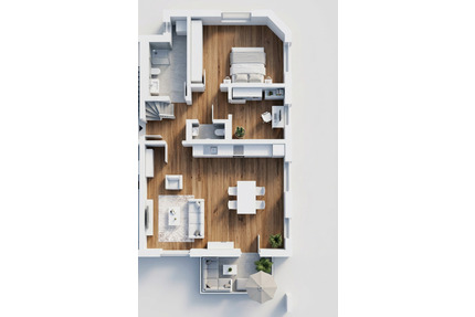 Attraktive 3,5-Zimmer Wohnung mit Balkon in Radolfzell am Bodense - Radolfzell am Bodensee