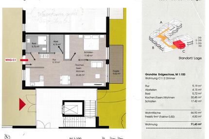 Leben auf dem Weingut - 320.000,00&nbsp;EUR Kaufpreis, ca.&nbsp; 71,43&nbsp;m&sup2; in Bad Dürkheim (PLZ: 67098)