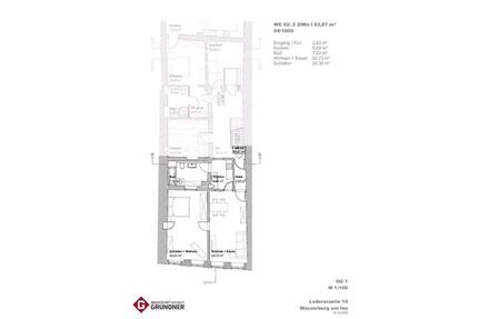 2-Zimmer-Wohnung in der Altstadt Wasserburg - Wasserburg am Inn