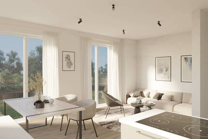 Neubau-Erstbezug!| Schlüsselfertige 3-Zi.-Wohnung im 1. OG mit Balkon und hochwertiger Ausstattung - Norderstedt Garstedt