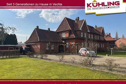 Historische Doppelhaushälfte auf großzügigem Grundstück - Wohnen im Herzen von Vechta