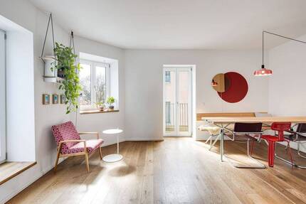 Altbaucharme trifft Moderne - vermietete 4-Zimmer-Wohnung mit zwei Balkonen an der Isar - München Thalk.Obersendl.-Forsten-Fürstenr.-Solln