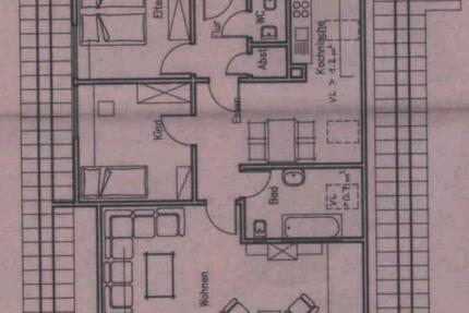 2.OG Dachgeschosswohnung ca. 74qm - 3 Zimmer in Schüttorf
