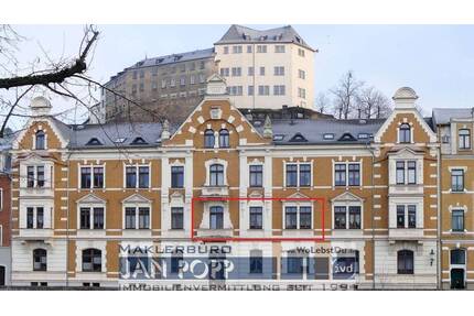 helle Wohnung mit Balkon und Aufzug - Greiz