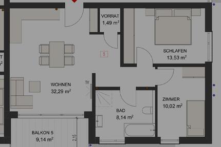 Zentrale und Exklusive 3,5 Zimmer Wohnung - Denkingen