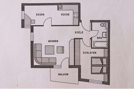 Wohnung zum Mieten in Zell unter Aichelberg 630,00 € 60 m²